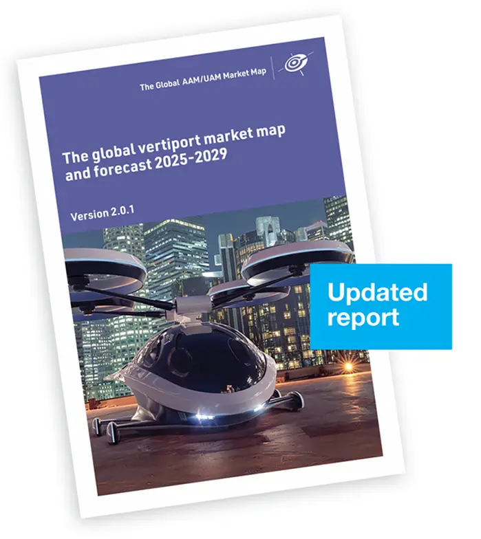 Vertiport forecast main image report cover