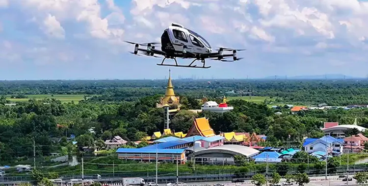 Market insight article. Ehang trials